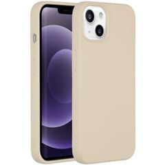 Accezz Liquid Silicone Backcover iPhone 13 - Stone