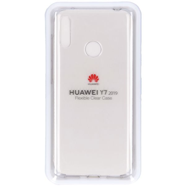 Huawei Soft Clear Backcover Huawei Y7 2019 - Transparant