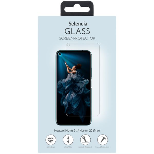 Selencia Gehard Glas Screenprotector Huawei Nova 5t / Honor 20 (Pro)