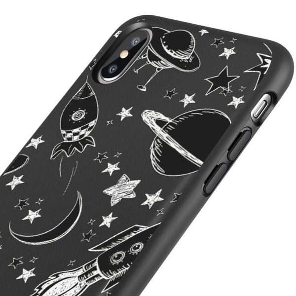 Design Backcover iPhone Xs / X - Space Design