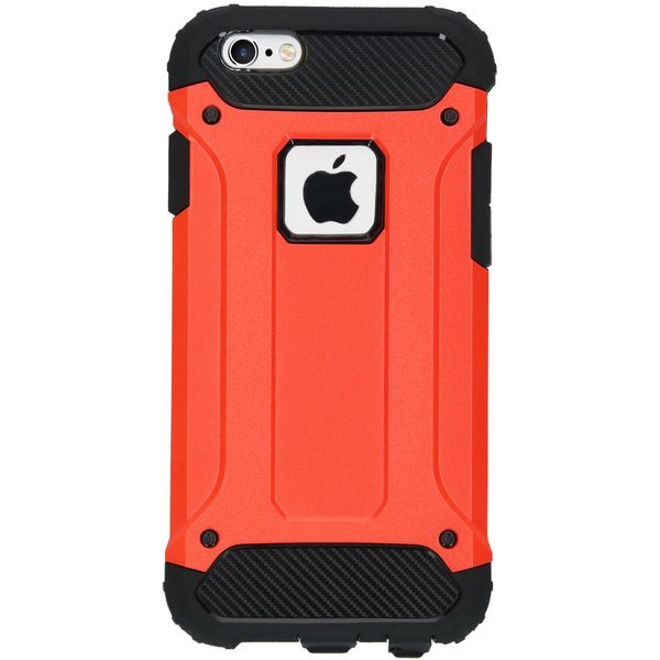 iMoshion Rugged Xtreme Backcover iPhone 6 / 6s - Rood