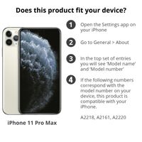 iPhone 11 Pro Max gel bookcase ontwerpen (eenzijdig)