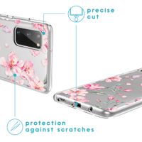 iMoshion Design hoesje Samsung Galaxy S20 - Bloem - Roze