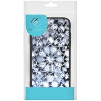 iMoshion Design hoesje iPhone 12 (Pro) - Grafisch - Zilver Bling