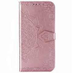 Mandala Bookcase Xiaomi Redmi 9A - Rosé Goud