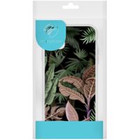 iMoshion Design hoesje Samsung Galaxy A42 - Jungle - Groen / Roze