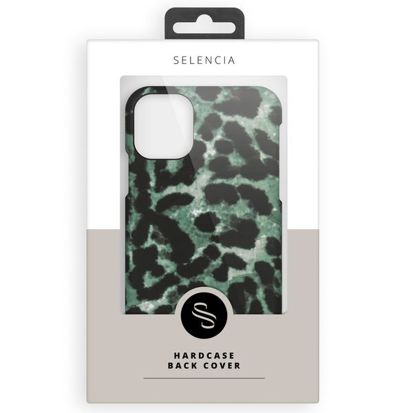 Selencia Maya Fashion Backcover iPhone 12 (Pro) - Green Panther