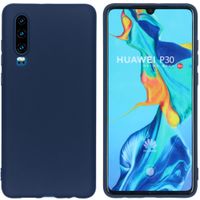 iMoshion Color Backcover Huawei P30 - Donkerblauw