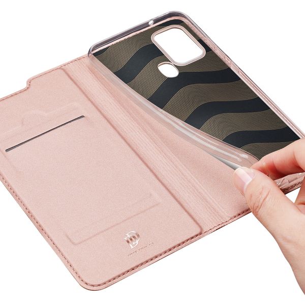 Dux Ducis Slim Softcase Bookcase Samsung Galaxy A21s - Rosé Goud