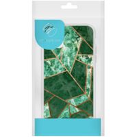 iMoshion Design hoesje Samsung Galaxy A42 - Grafisch Koper / Groen