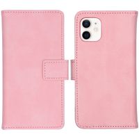 iMoshion Luxe Bookcase iPhone 12 Mini - Roze