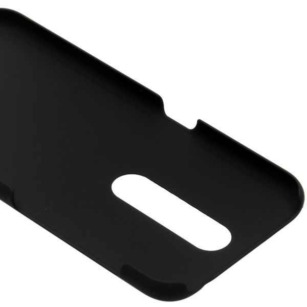 Effen Backcover Nokia 4.2 - Zwart