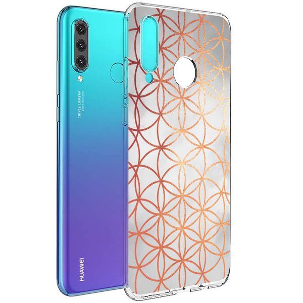 iMoshion Design hoesje Huawei P30 Lite - Ring / Zilver