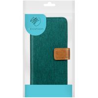 iMoshion Luxe Canvas Bookcase Samsung Galaxy A52(s) (5G/4G) - Groen