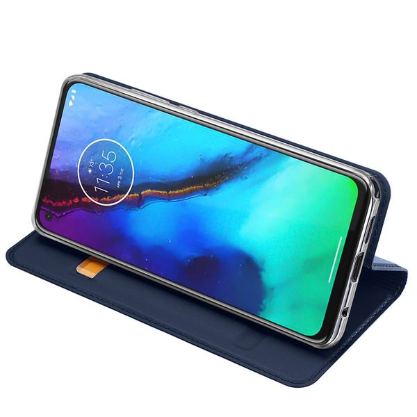 Dux Ducis Slim Softcase Bookcase Motorola Moto G Pro - Donkerblauw