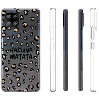 iMoshion Design hoesje Samsung Galaxy A42 - Luipaard - Bruin / Zwart