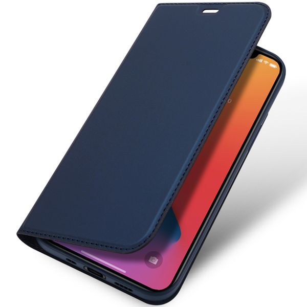 Dux Ducis Slim Softcase Bookcase iPhone 12 Mini - Donkerblauw