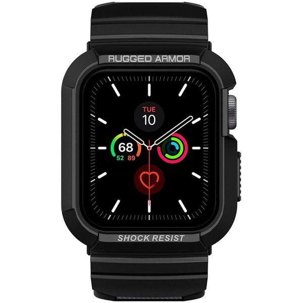 Spigen Rugged Armor™ Pro Case Apple Watch 40 mm - Zwart