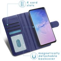 iMoshion Luxe Portemonnee Samsung Galaxy S10 - Donkerblauw