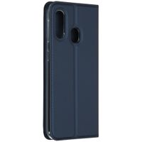 Dux Ducis Slim Softcase Bookcase Samsung Galaxy A20e - Donkerblauw