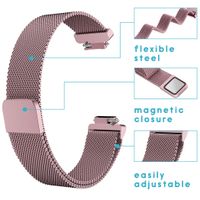 iMoshion Milanees Watch bandje Fitbit Inspire - Rosé Goud