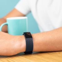 iMoshion Siliconen bandje Fitbit Charge 3 / 4 - Donkerblauw