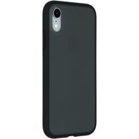 iMoshion Frosted Backcover iPhone Xr - Zwart