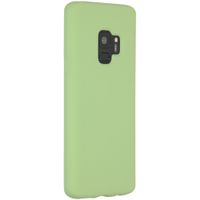 Accezz Liquid Silicone Backcover Samsung Galaxy S9 - Groen