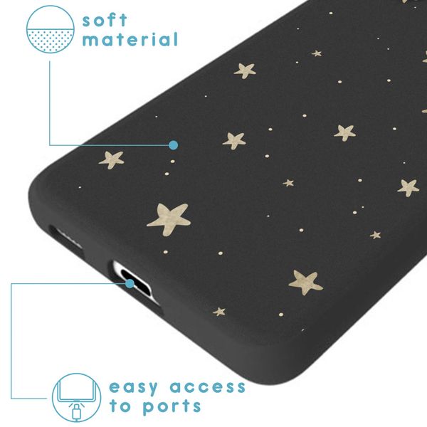 iMoshion Design hoesje Samsung Galaxy S21 - Sterren / Zwart