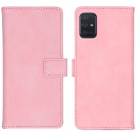 iMoshion Luxe Bookcase Samsung Galaxy A71 - Roze