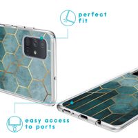 iMoshion Design hoesje Samsung Galaxy A71 - Patroon - Groen