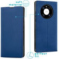 iMoshion Slim Folio Bookcase Huawei Mate 40 Pro - Donkerblauw