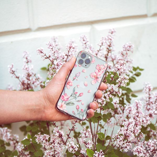 iMoshion Design hoesje iPhone 5 / 5s / SE - Bloem - Roze