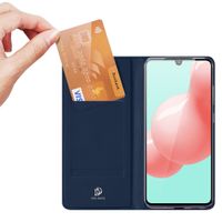 Dux Ducis Slim Softcase Bookcase Samsung Galaxy A41 - Donkerblauw