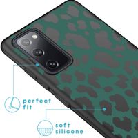 iMoshion Design hoesje Galaxy S20 FE - Luipaard - Groen / Zwart