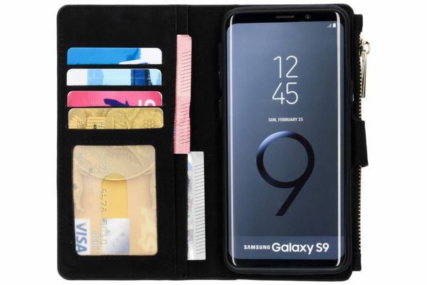 Ontwerp je eigen Samsung Galaxy S9 luxe portemonnee hoes