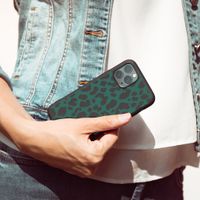 iMoshion Design hoesje iPhone SE (2022 / 2020) / 8 / 7 - Luipaard - Groen