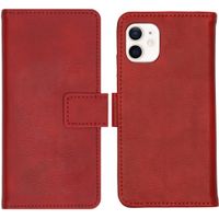 iMoshion Luxe Bookcase iPhone 12 Mini - Rood