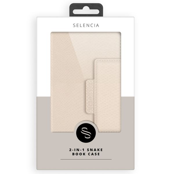 Selencia Llyr 2-in-1 Uitneembare Slang Bookcase iPhone 12 (Pro)