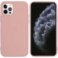 iMoshion Color Backcover iPhone 12 (Pro) - Dusty Pink