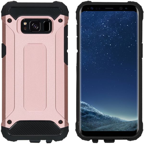 iMoshion Rugged Xtreme Backcover Samsung Galaxy S8 - Rosé Goud