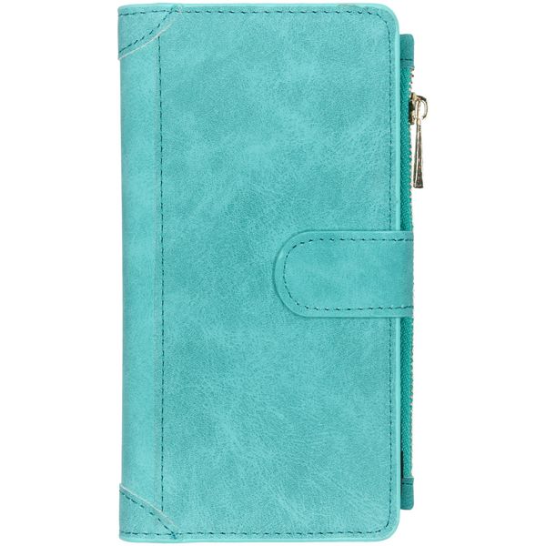 Luxe Portemonnee iPhone 11 Pro Max - Turquoise