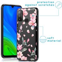 iMoshion Design hoesje Huawei P Smart (2020) - Bloem - Roze