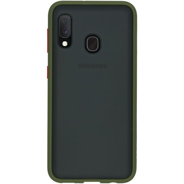 iMoshion Frosted Backcover Samsung Galaxy A20e - Groen