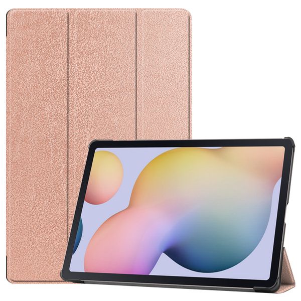 iMoshion Trifold Bookcase Samsung Galaxy Tab S8 Plus / S7 Plus / S7 FE 5G - Rosé Goud