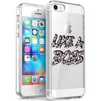 iMoshion Design hoesje iPhone 5 / 5s / SE - Like A Boss - Paars