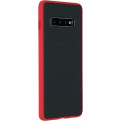 iMoshion Frosted Backcover Samsung Galaxy S10 Plus - Rood