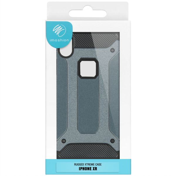 iMoshion Rugged Xtreme Backcover iPhone Xr - Donkerblauw