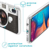 iMoshion Design hoesje Samsung Galaxy A20e - Classic Camera