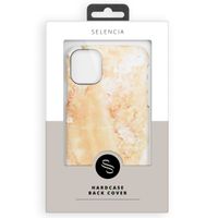 Selencia Maya Fashion Backcover Samsung Galaxy A12 - Marble Sand